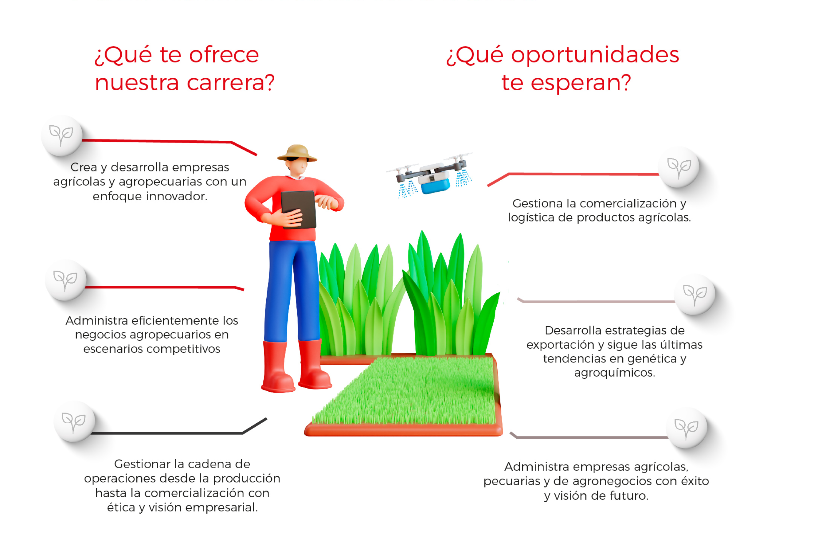 Beneficios de la carrera de agropecuaria