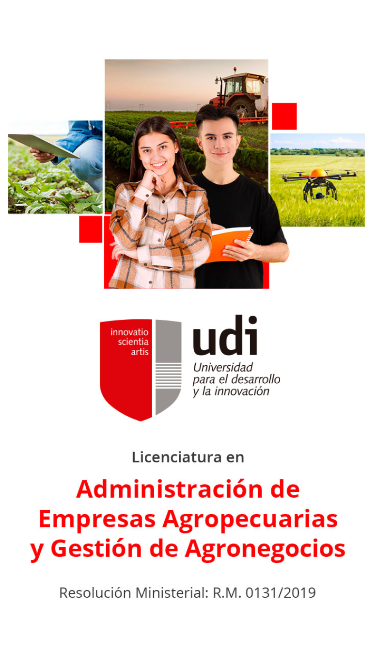 Portada de la carrera administración de empresas agropecuarias y gestión de agronegocios