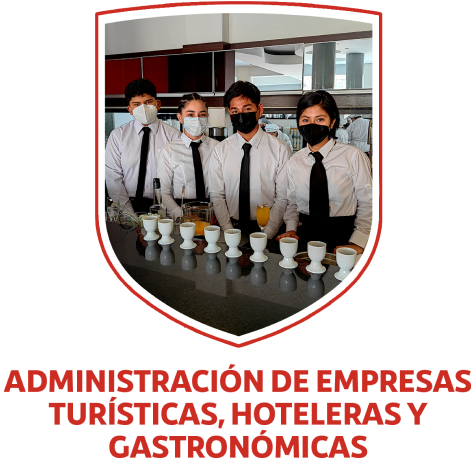 Logo de administración de empresas turisticas, hoteleras y gastronómicas 